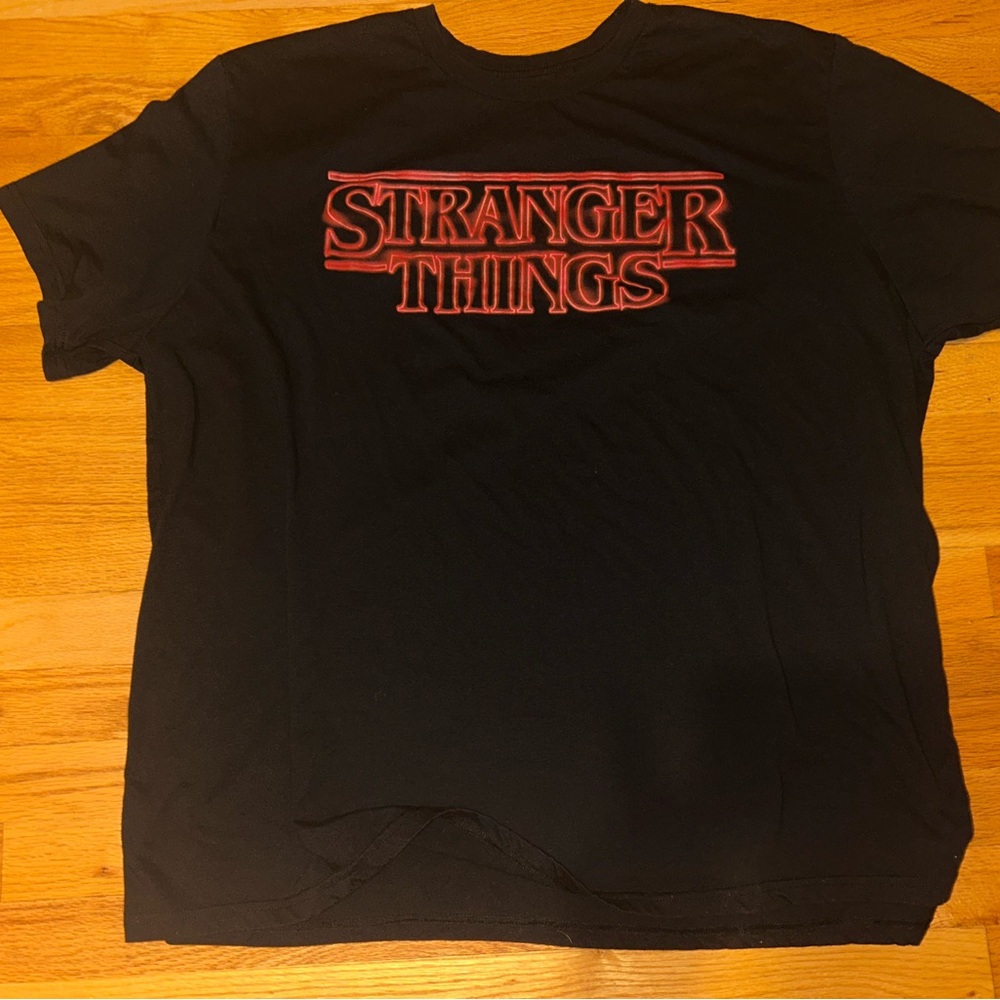 Stranger Things Black T-Shirt